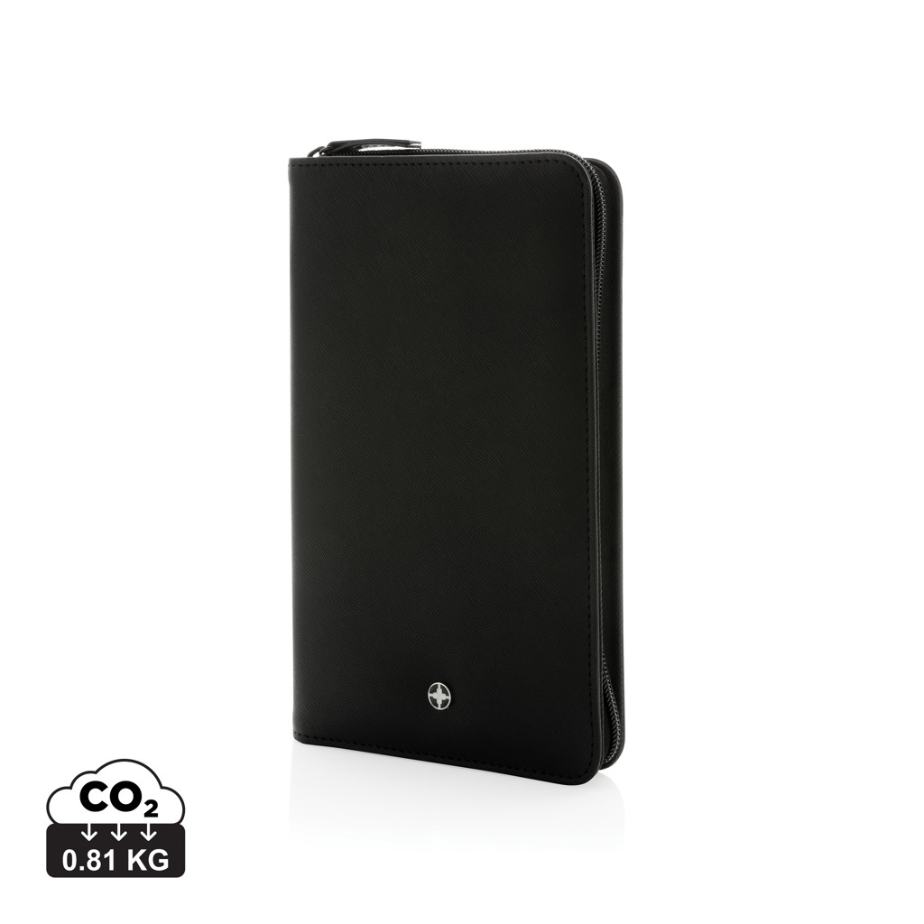 Portadocumentos de viaje Swiss Peak Heritage RCS rPU RFID