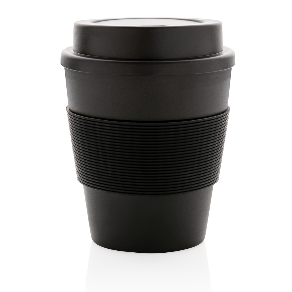 Taza de café reutilizable con tapa de rosca 350ml