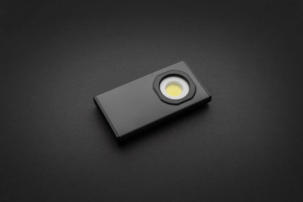 Luz de trabajo de bolsillo USB de plástico reciclado Gear X