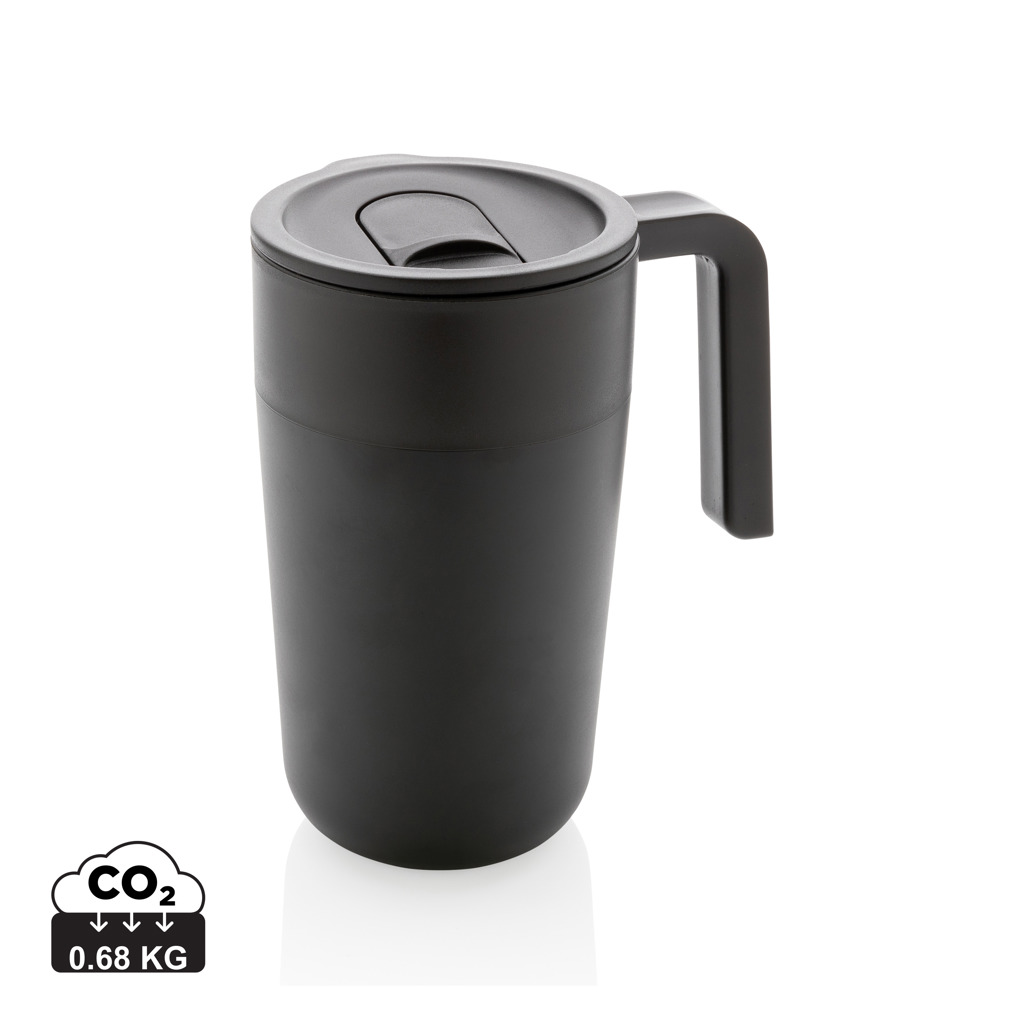 Taza con asa de PP y SS Reciclado GRS