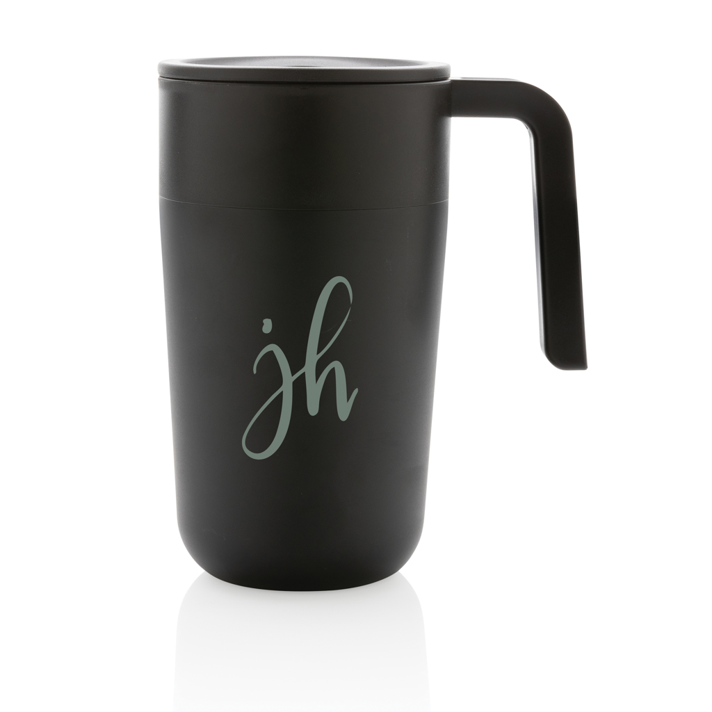 Taza con asa de PP y SS Reciclado GRS