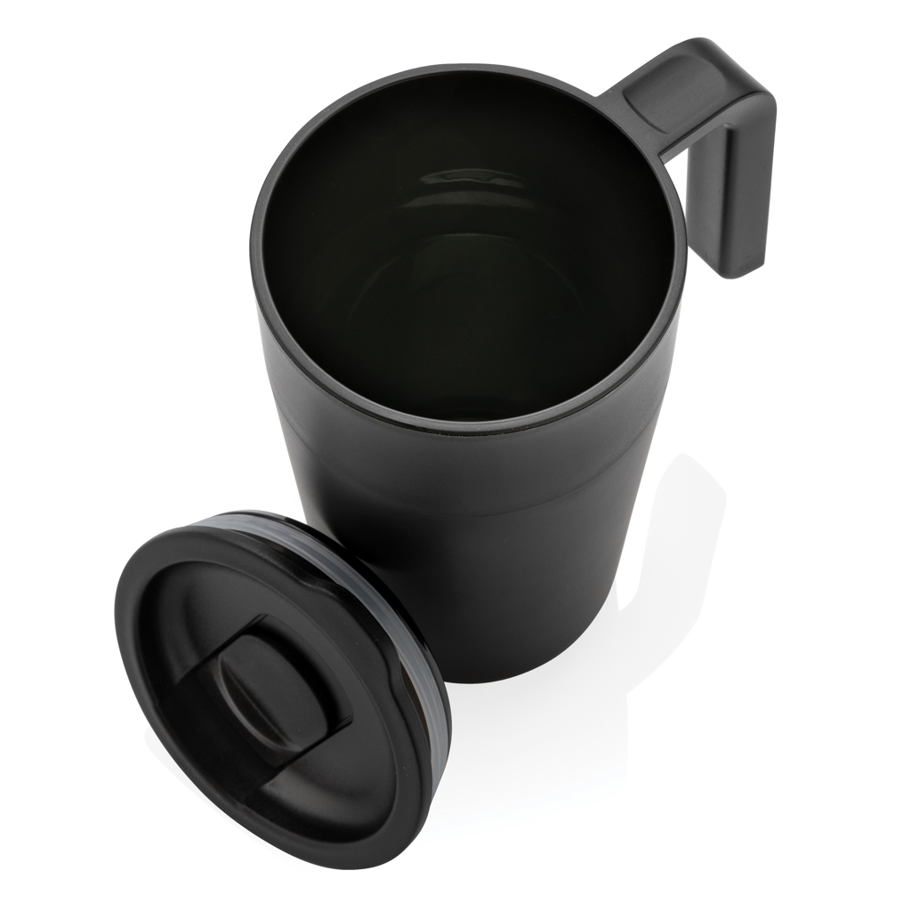 Taza con asa de PP y SS Reciclado GRS