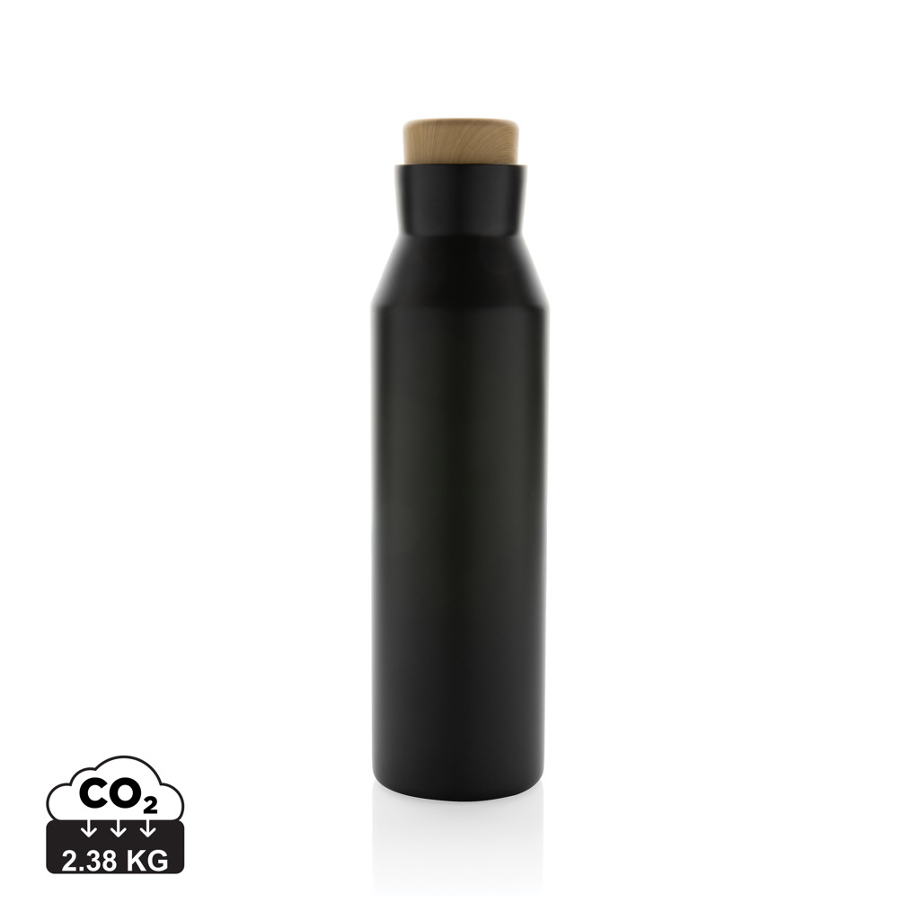 Botella al vacío acero inoxidable reciclado certificado RCS