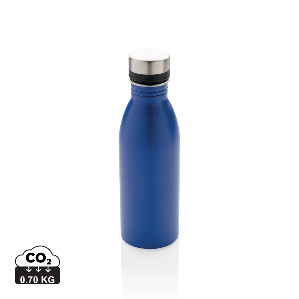 Botella de agua de lujo de acero inoxidable reciclado RCS