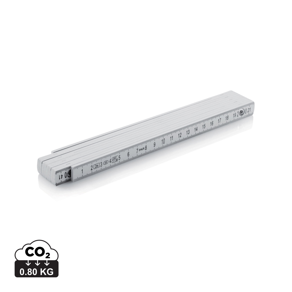 Regla plegable de fibra de vidrio