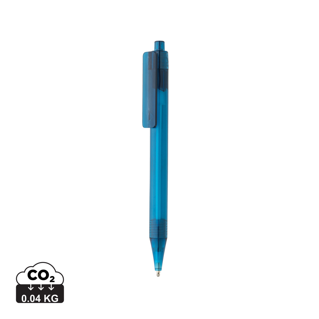 Bolígrafo X8 transparente GRS RPET