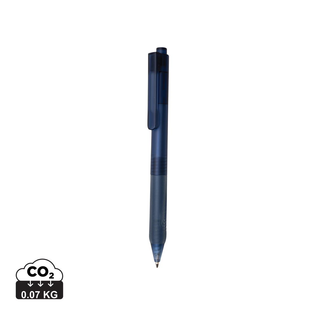 Bolígrafo mate X9 con empuñadura de silicona