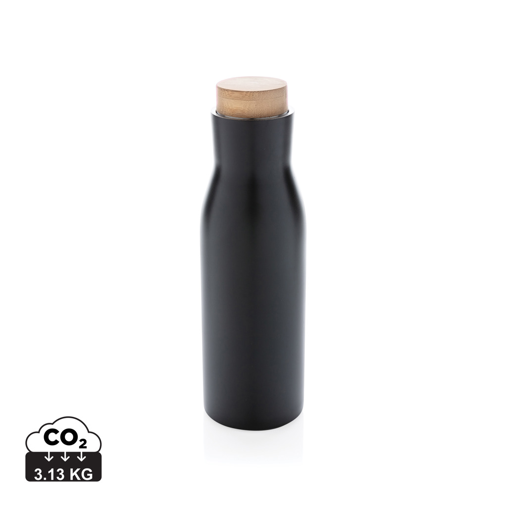 Botella Clima al vacío antigoteo con tapa de acero