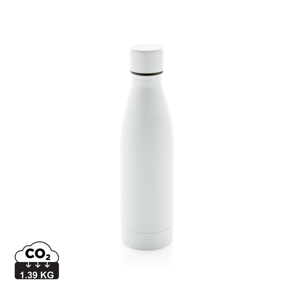 Botella sólida de acero inoxidable reciclado RCS