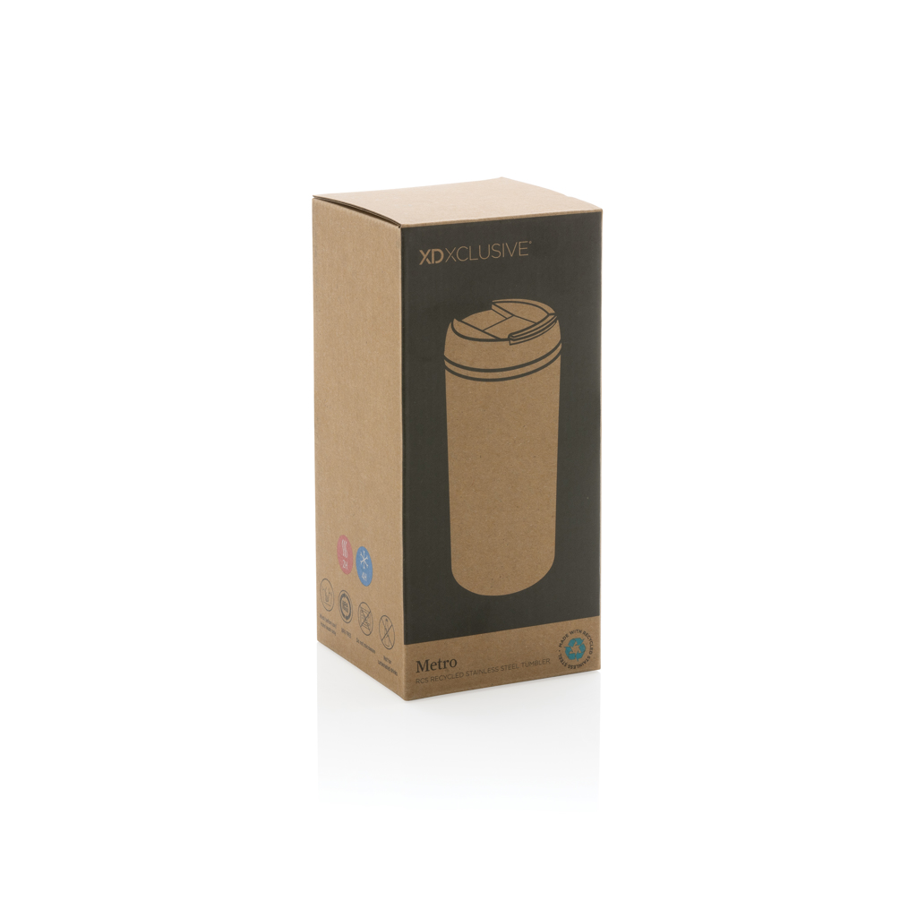 Taza Metro RCS de acero inoxidable reciclado