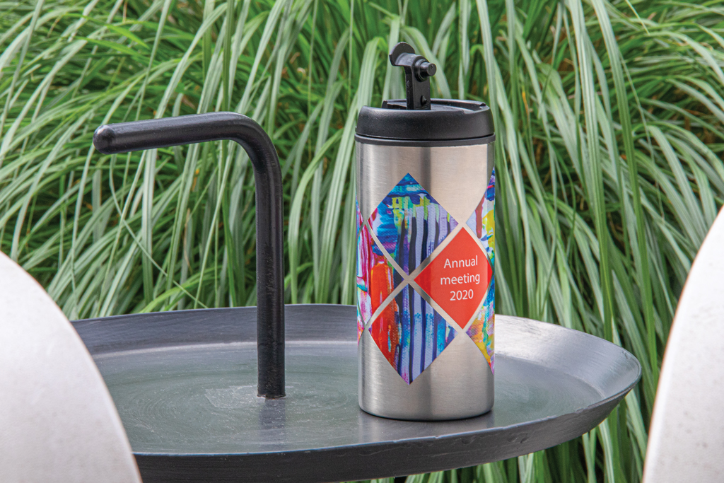 Taza Metro RCS de acero inoxidable reciclado