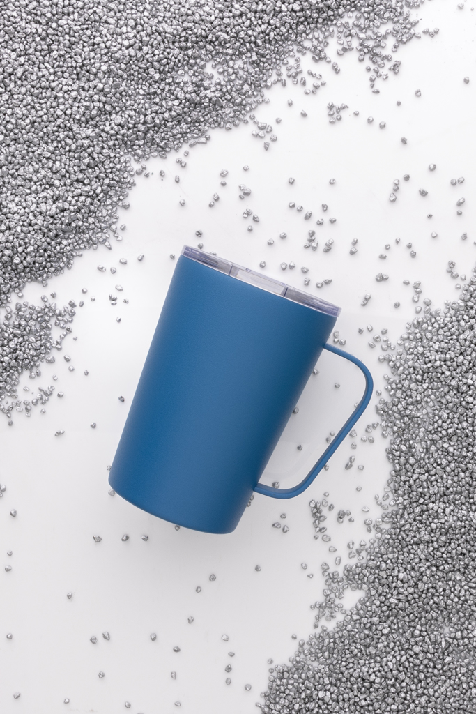 Taza al vacío RCS de acero inoxidable reciclado con asa
