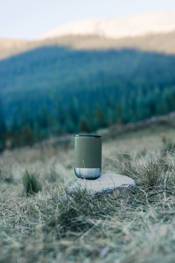 Taza de acero inoxidable reciclado RCS
