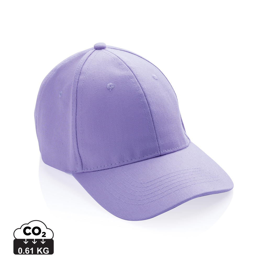 Gorra Impact 6 paneles 280gr de algodón reciclado