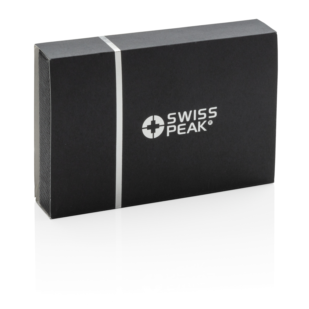 Tarjetero RFID Swiss Peak anti escáner