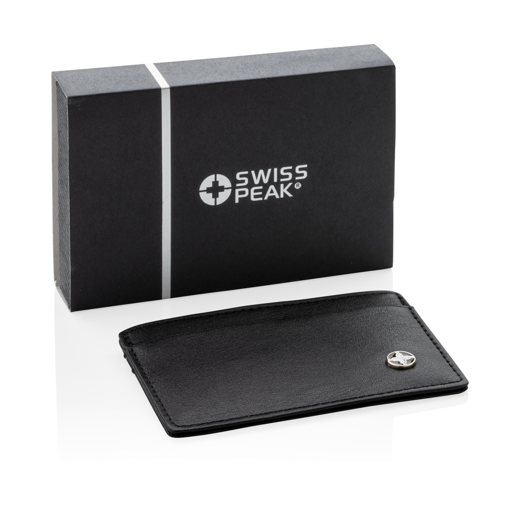 Tarjetero RFID Swiss Peak anti escáner