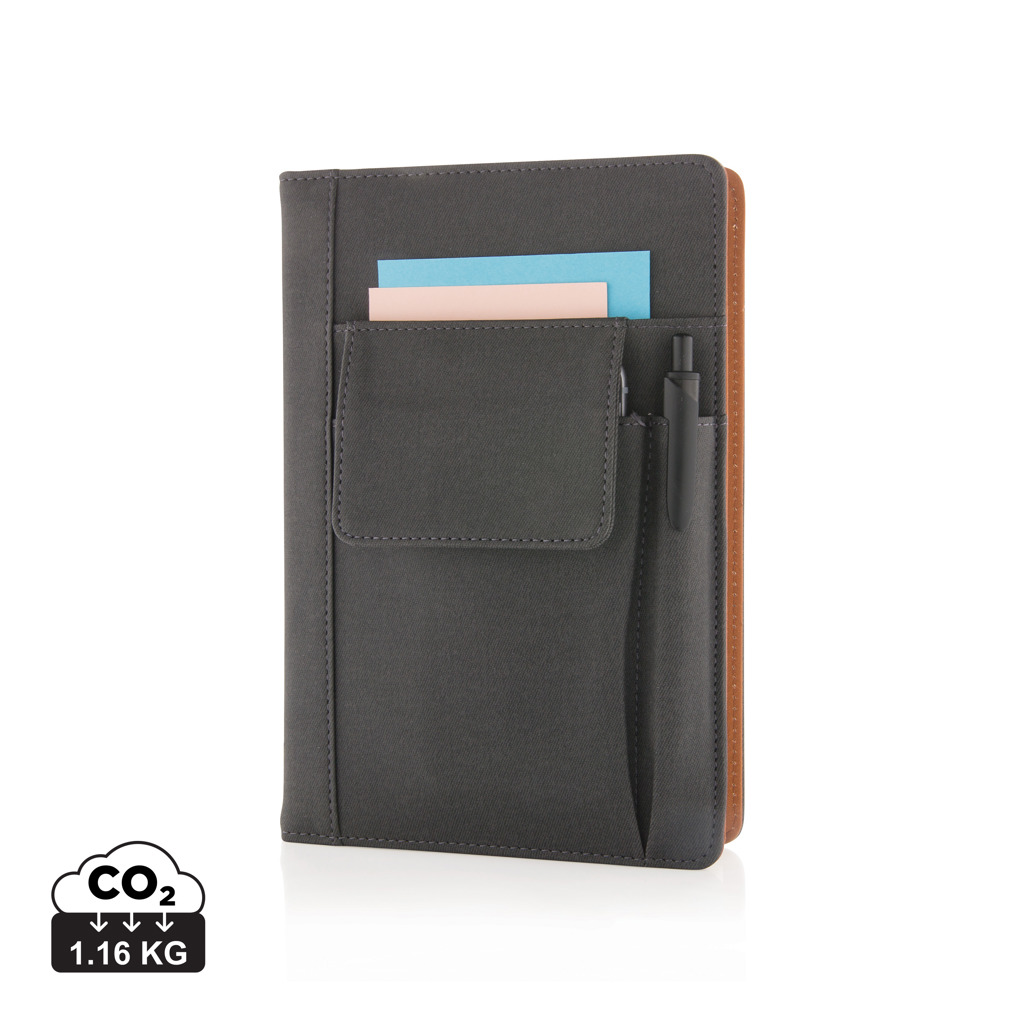Libreta con apartado para teléfono