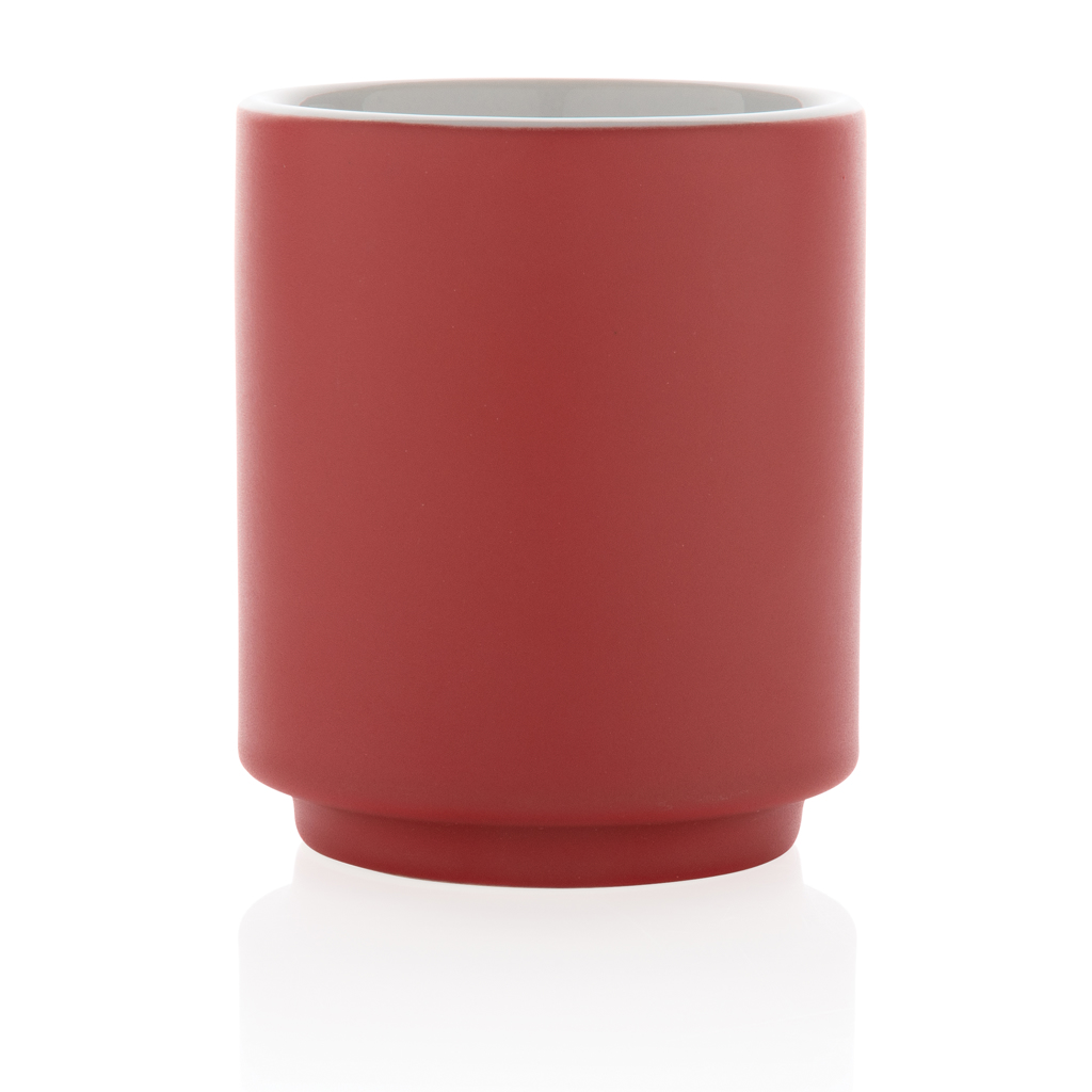 Taza apilable de cerámica 180ml