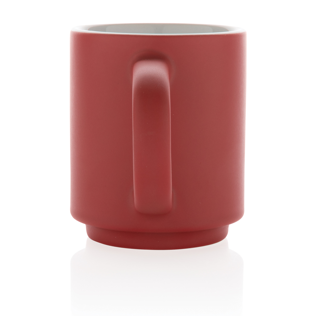 Taza apilable de cerámica 180ml