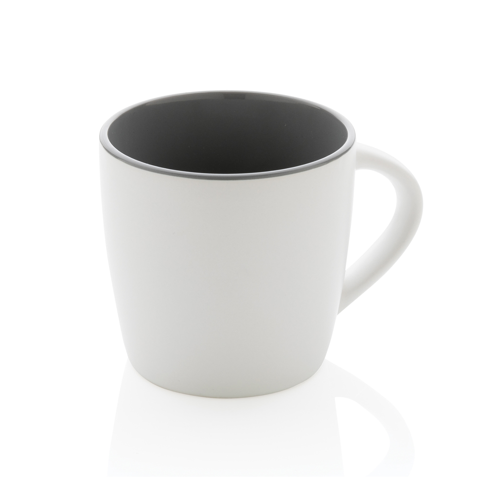 Taza de cerámica con interior de color 300ml