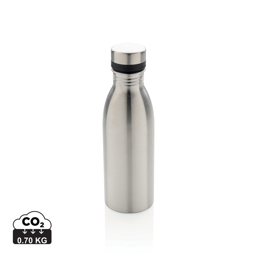 Botella de agua de lujo de acero inoxidable reciclado RCS