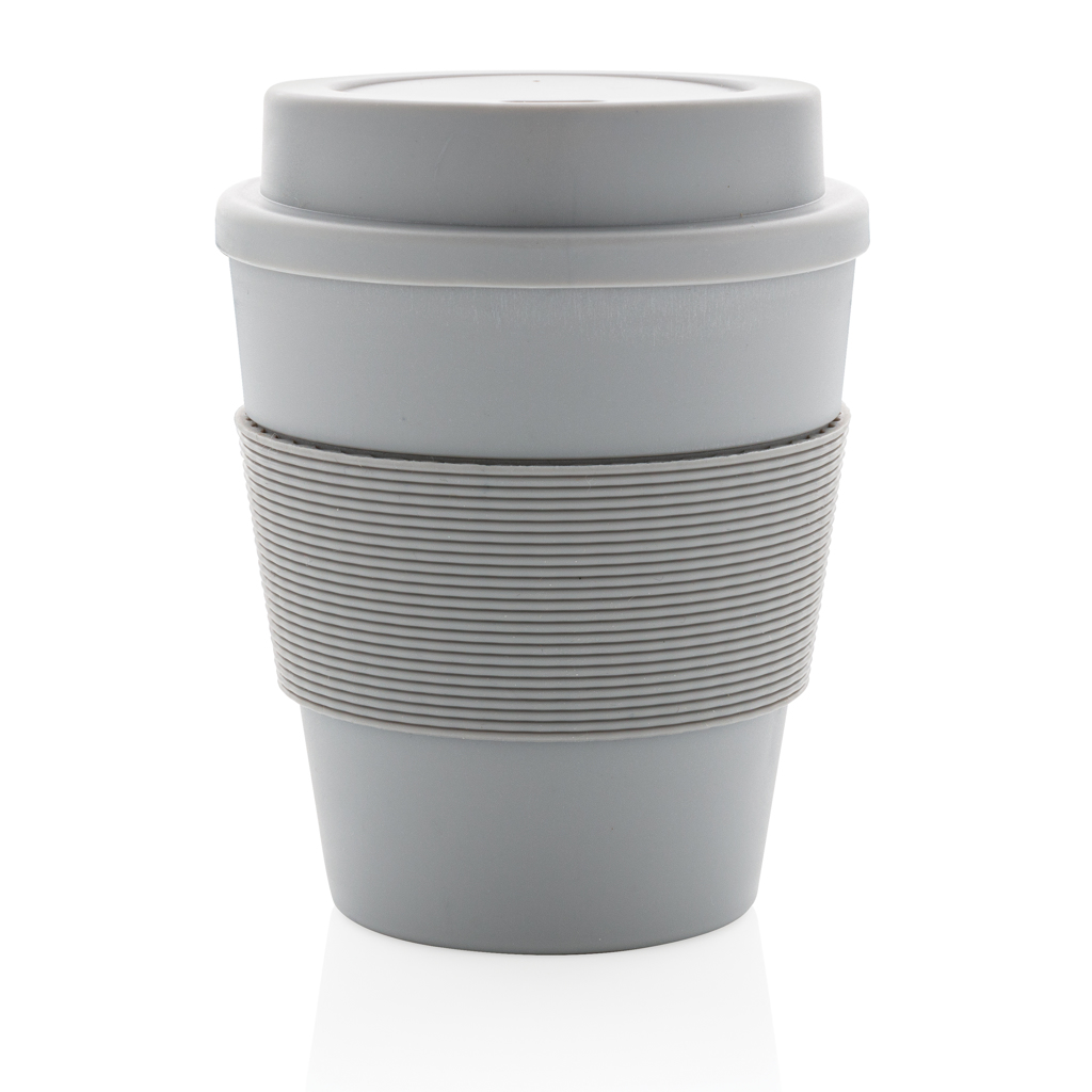 Taza de café reutilizable con tapa de rosca 350ml