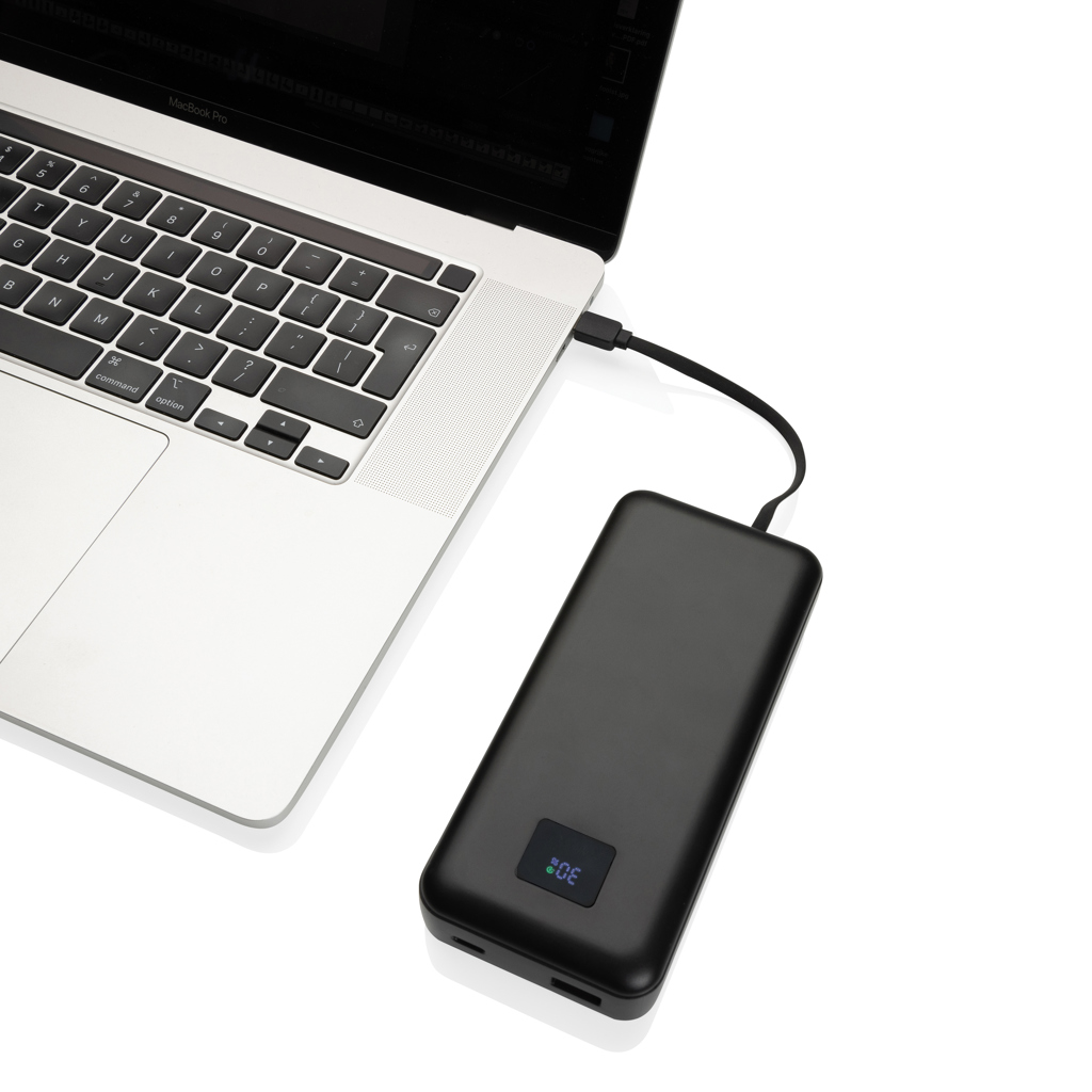 Powerbank para portátil Gridley RCS rplastic 20000 65W