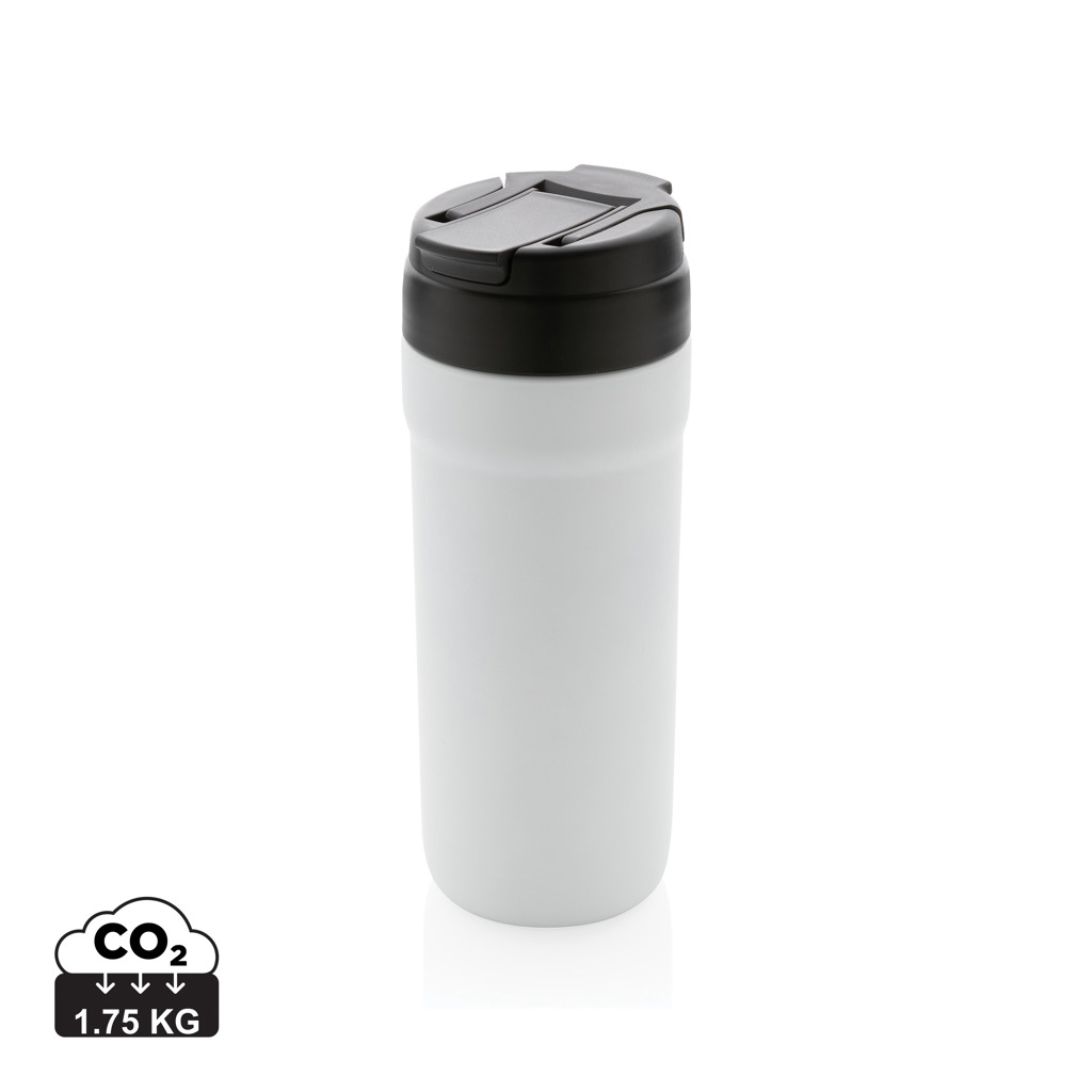 Botella RCS acero inoxidable reciclado tapa fría y caliente