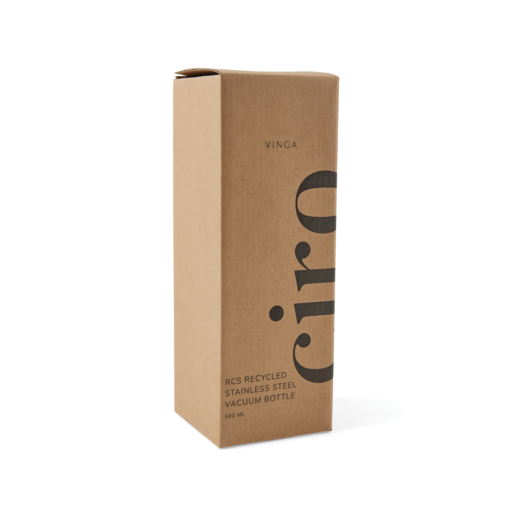 Botella vacio VINGA Ciro RCS reciclada 580 ml
