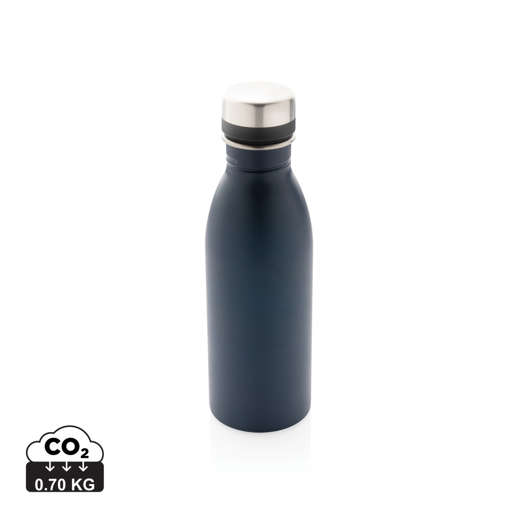 Botella de agua de lujo de acero inoxidable reciclado RCS