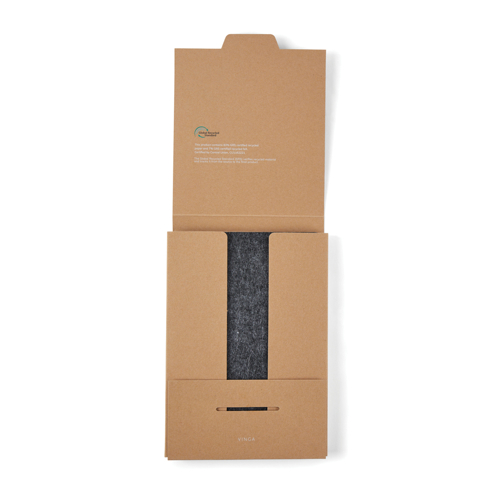 Cuaderno fieltro reciclado VINGA Albon GRS