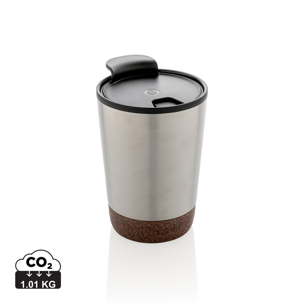 Taza de café de corcho y acero inoxidable GRS RPP