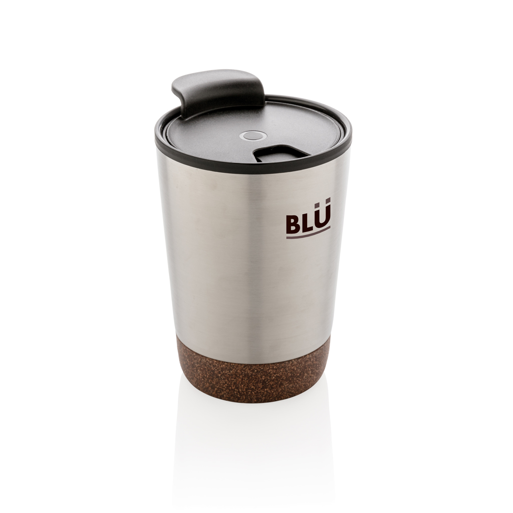 Taza de café de corcho y acero inoxidable GRS RPP