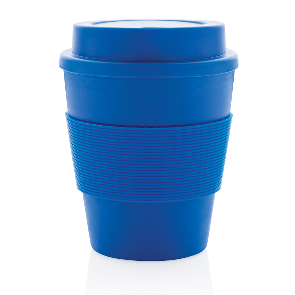Taza de café reutilizable con tapa de rosca 350ml