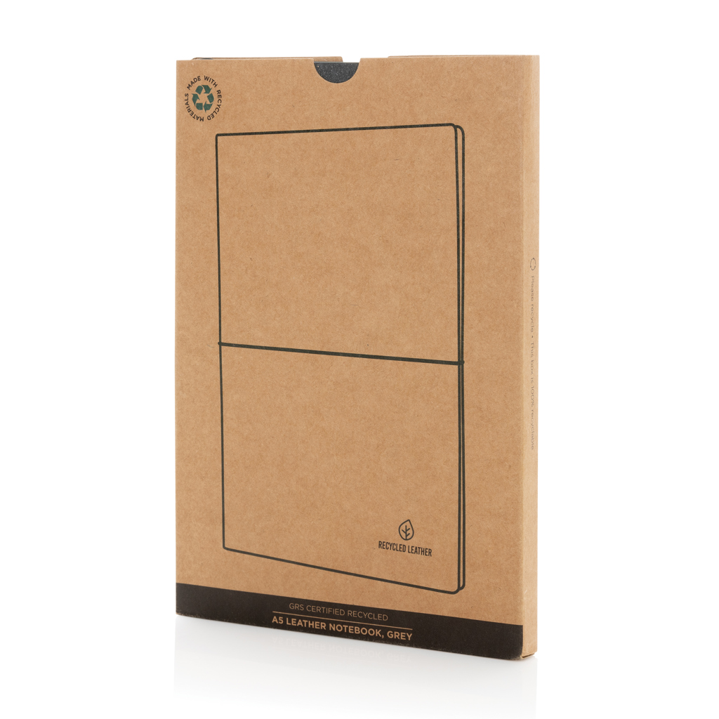 Libreta de cuero reciclado A5