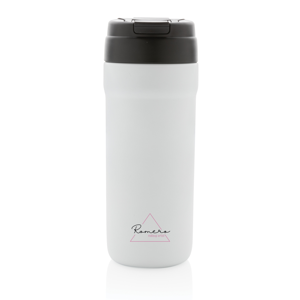 Botella RCS acero inoxidable reciclado tapa fría y caliente