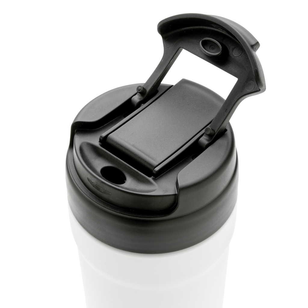 Botella RCS acero inoxidable reciclado tapa fría y caliente