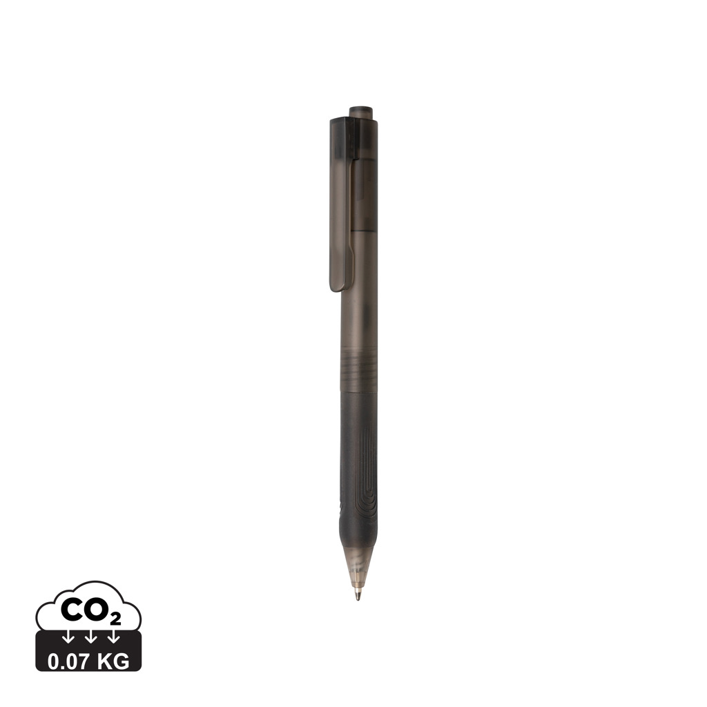 Bolígrafo mate X9 con empuñadura de silicona
