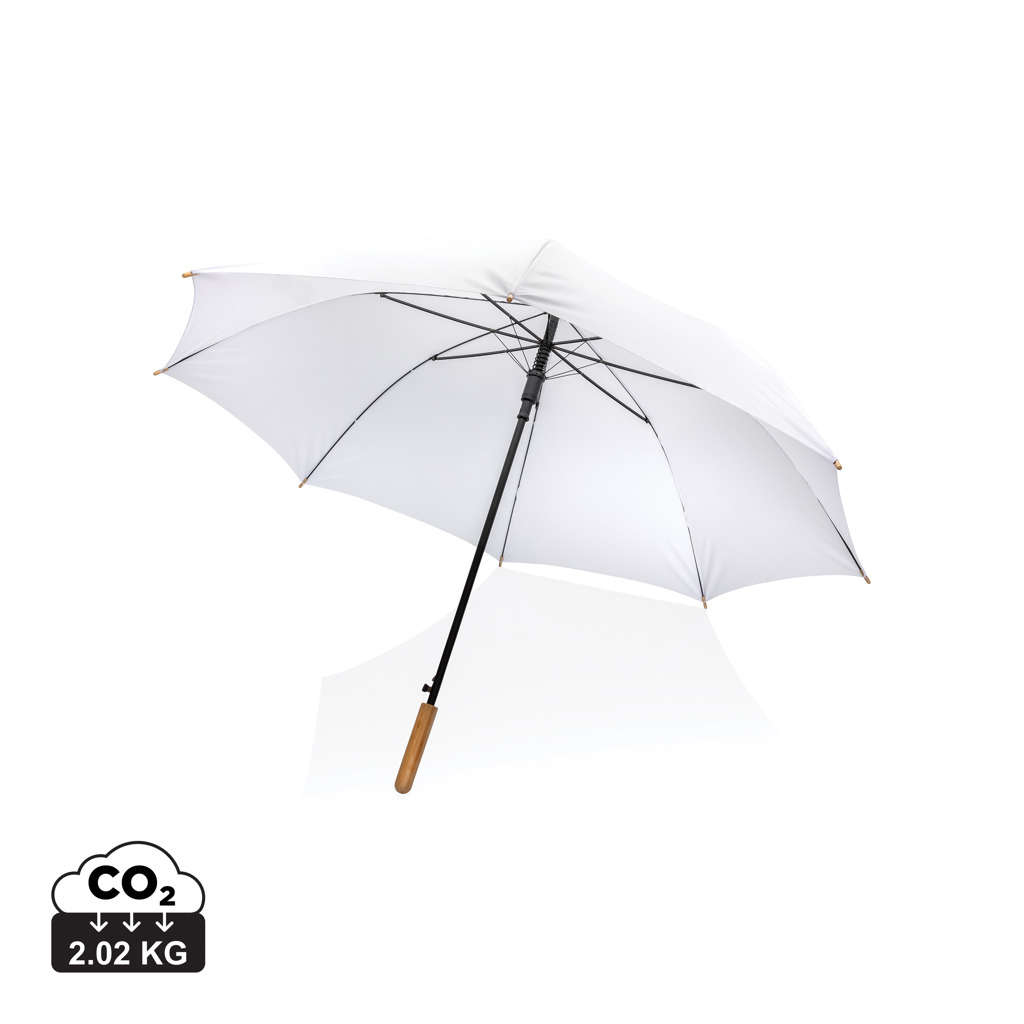 Paraguas automático RPET 190T de bambú Impact AWARE ™