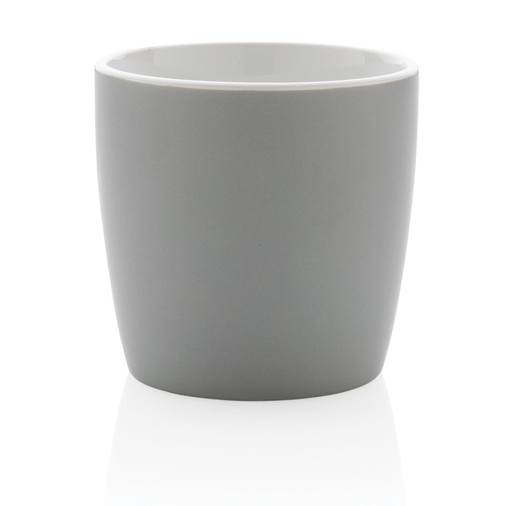 Taza de cerámica con interior de color 300ml
