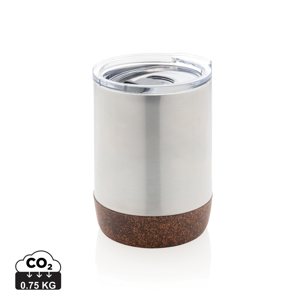 Taza de café al vacío pequeña de corcho RCS Re-steel