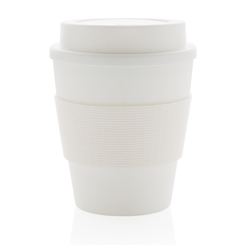 Taza de café reutilizable con tapa de rosca 350ml