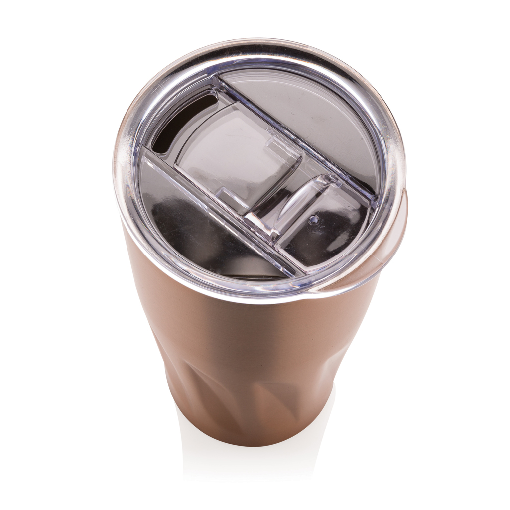 Taza al vacío con capa de cobre