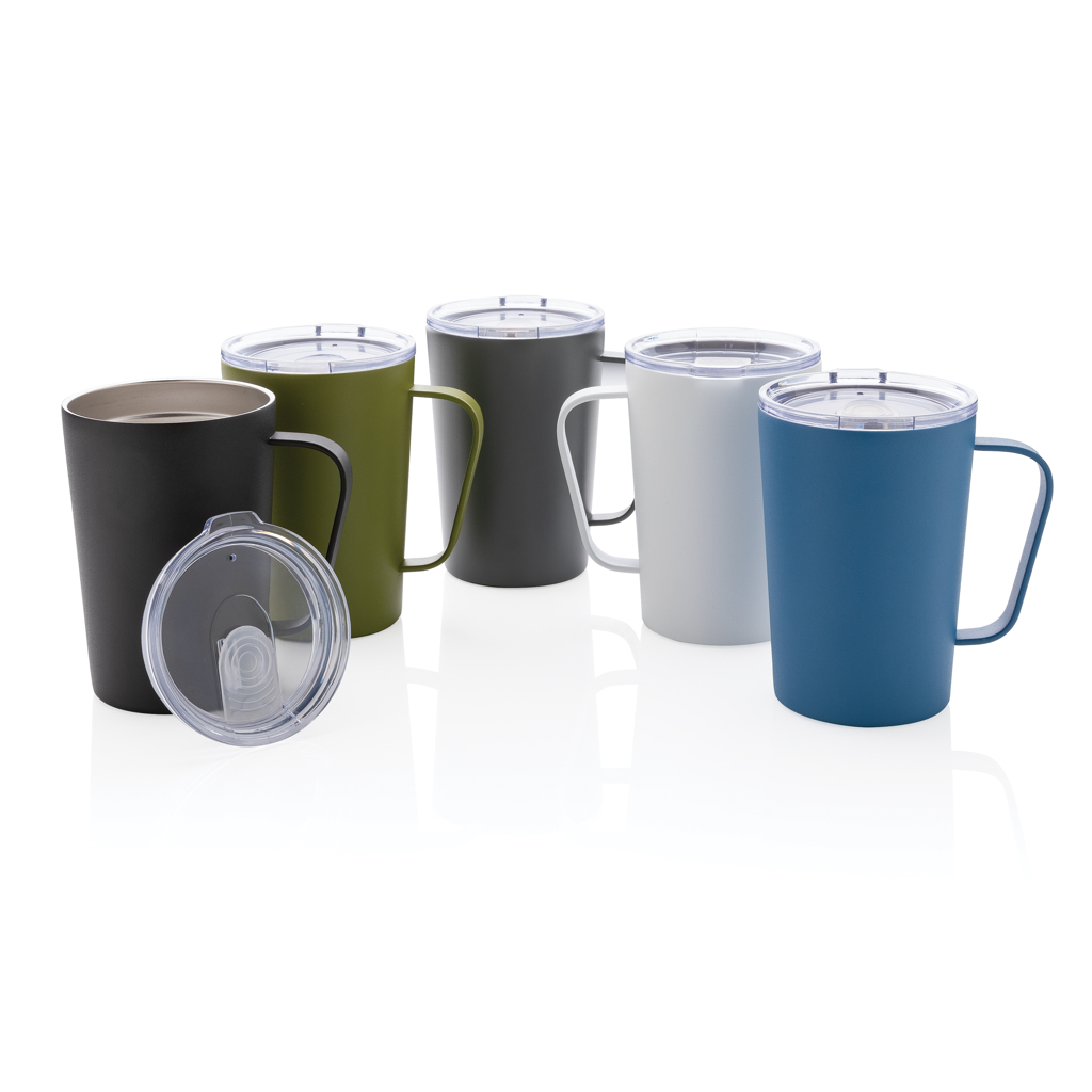 Taza al vacío RCS de acero inoxidable reciclado con asa