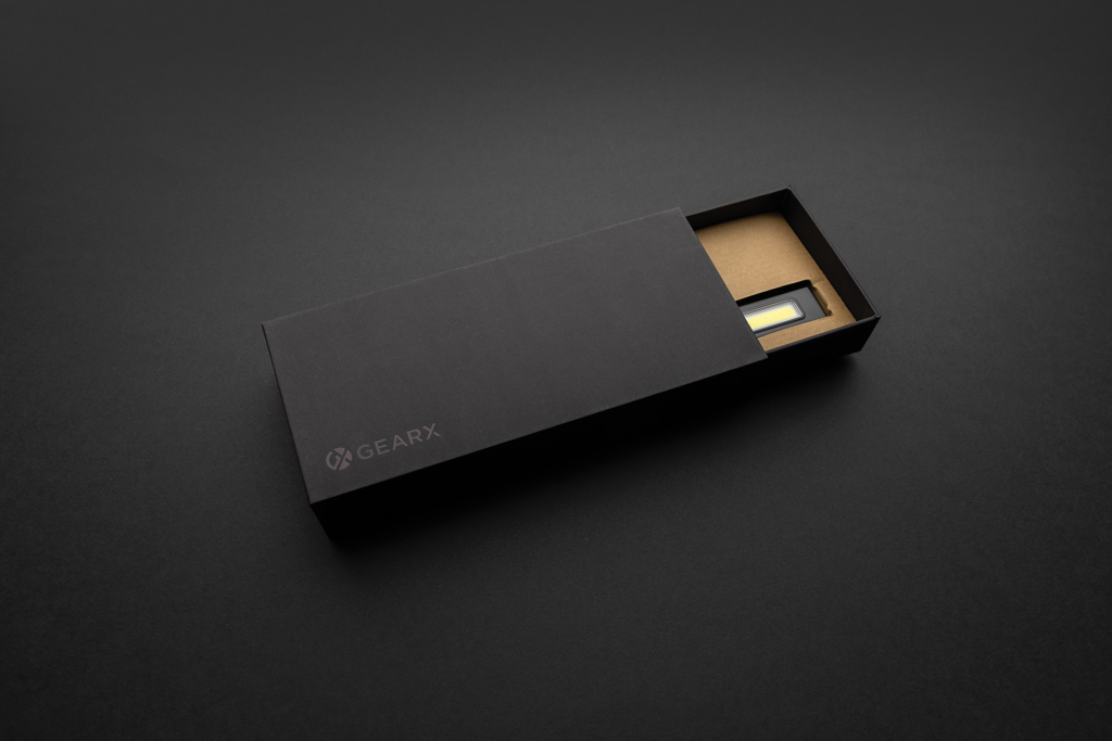 Luz de inspección recargable por USB de plástico Gear X RCS