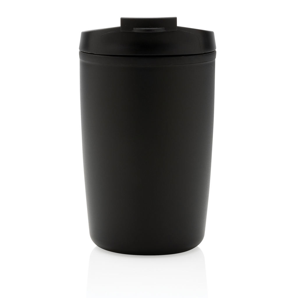 Taza de PP reciclado GRS con tapa de seguridad