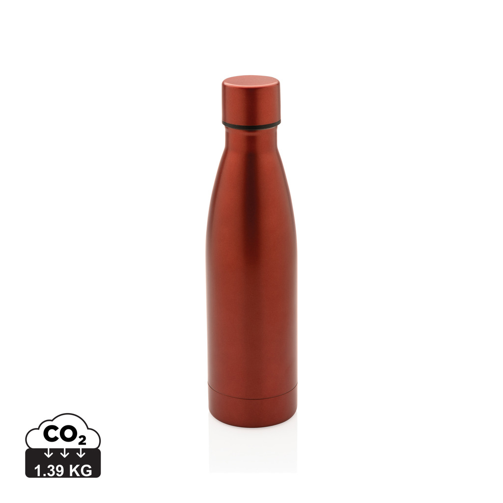 Botella sólida de acero inoxidable reciclado RCS