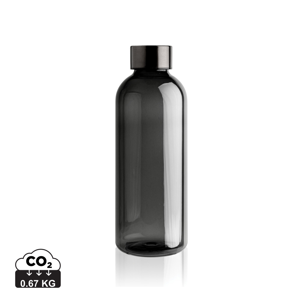 Botella de agua estanca con tapa metálica