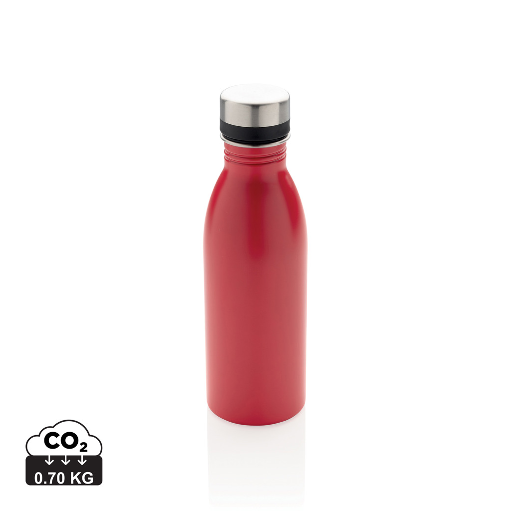 Botella de agua de lujo de acero inoxidable reciclado RCS