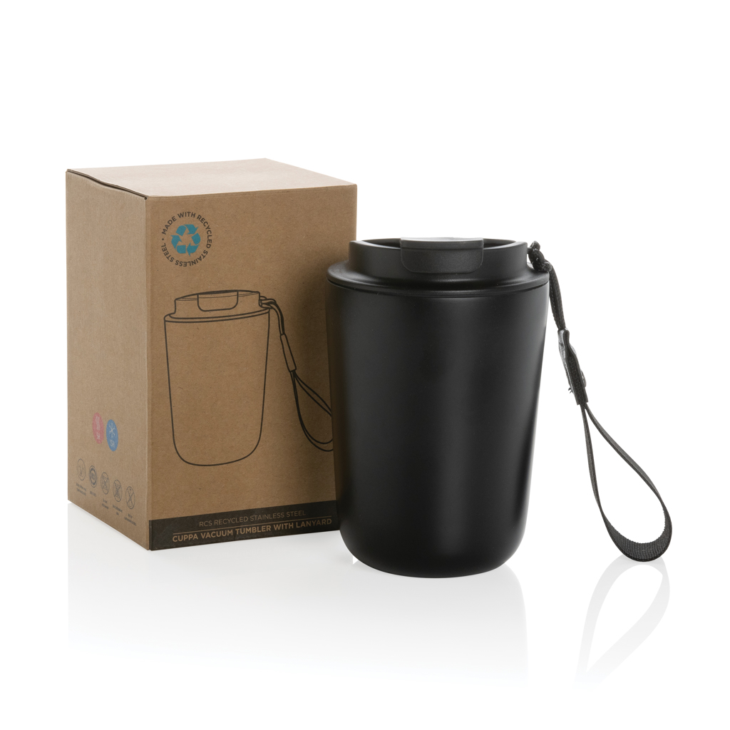 Vaso al vacío Cuppa RCS re-steel con cordón
